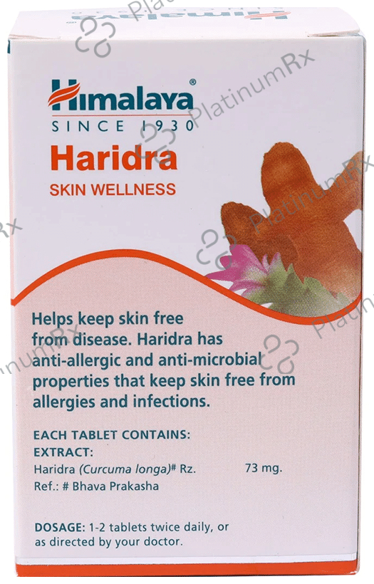 Himalaya Wellness Haridra for Skin Health Tablet (60 Each) 2 bottles