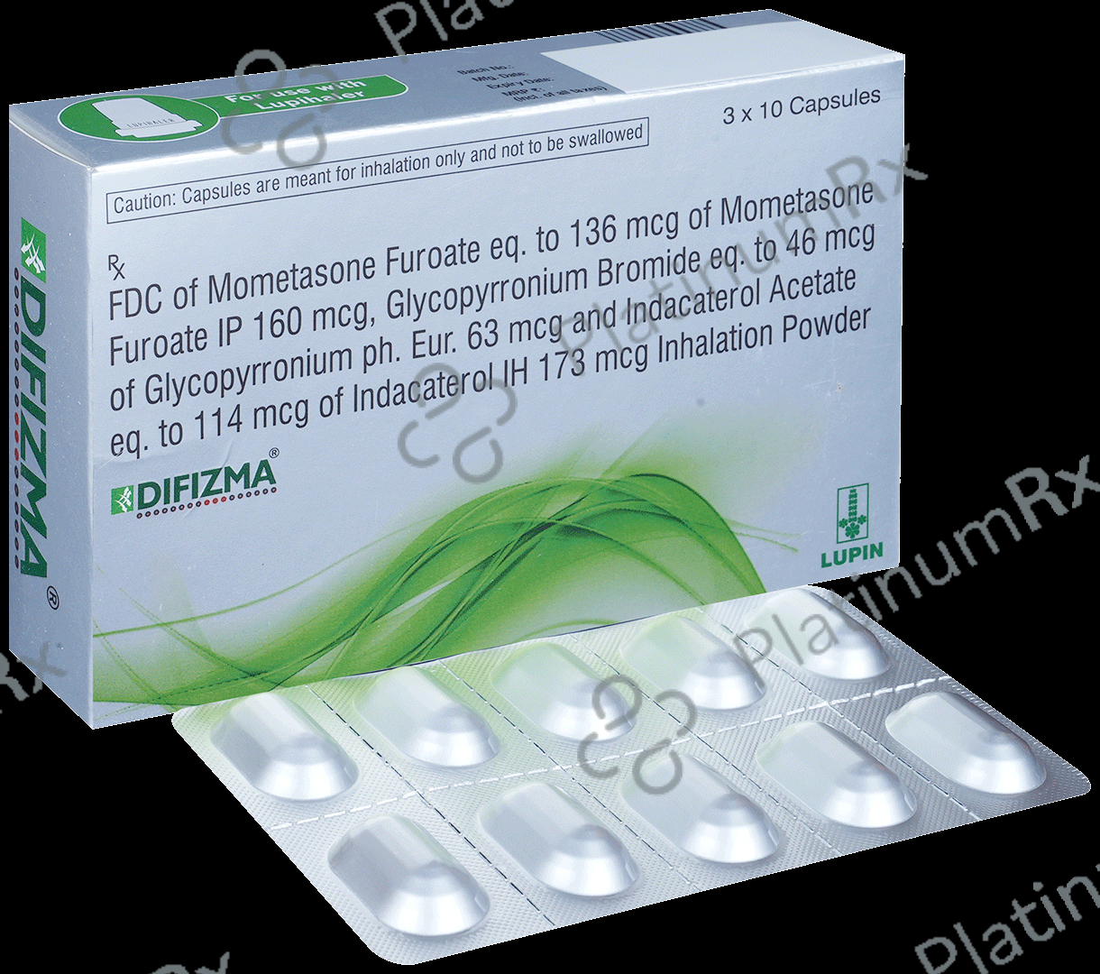 Difizma 63mcg/173mcg/160mcg Capsule 10s