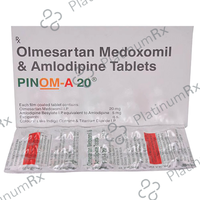 Pinom A 5/20mg Tablet 15s