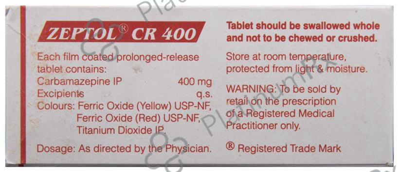 Zeptol CR 400mg Tablet 10s