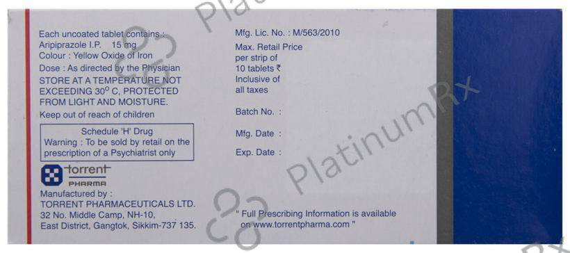 Arip MT 15 Tablet 10 Tablet