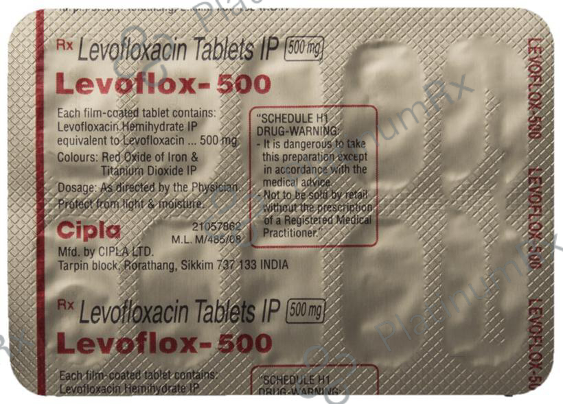 Levoflox 500mg Tablet 10s