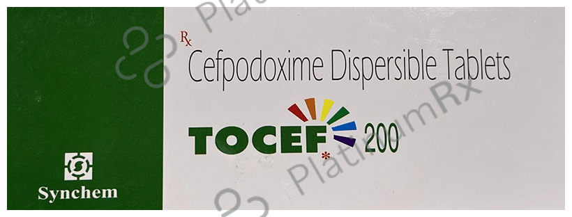 Tocef 200mg Tablet