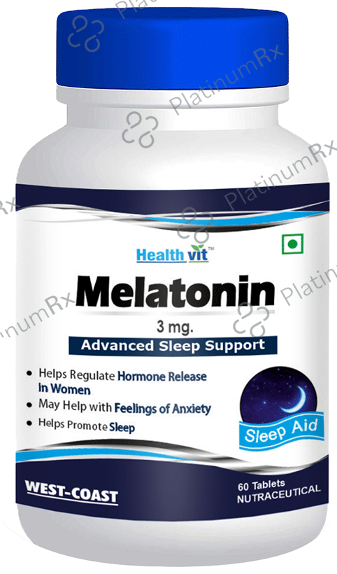 HealthVit Melatonin for Advanced Sleep Support - 3mg Tablet