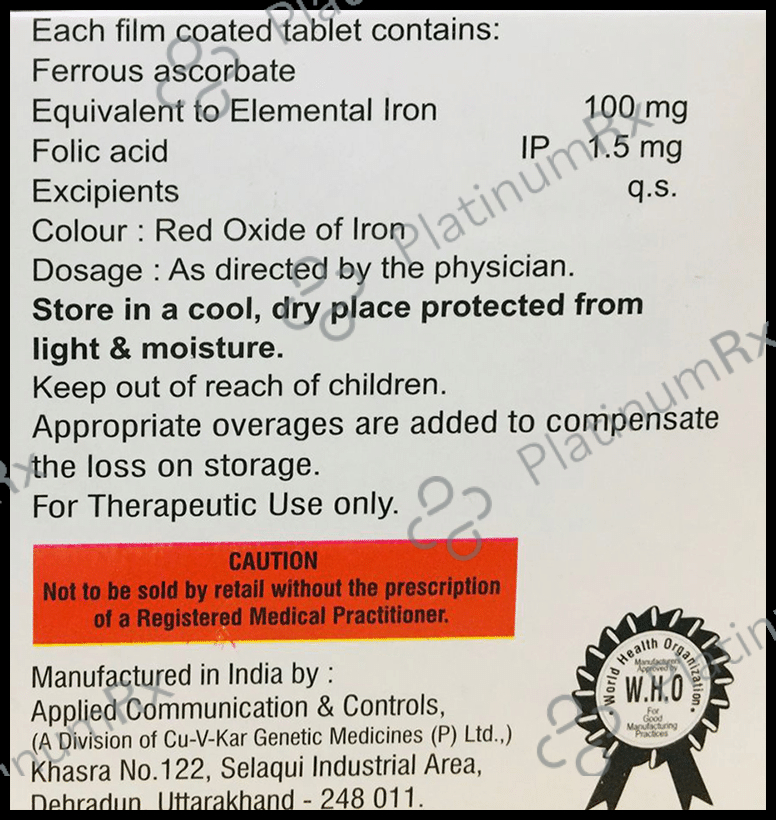Ferrous Max Tablet