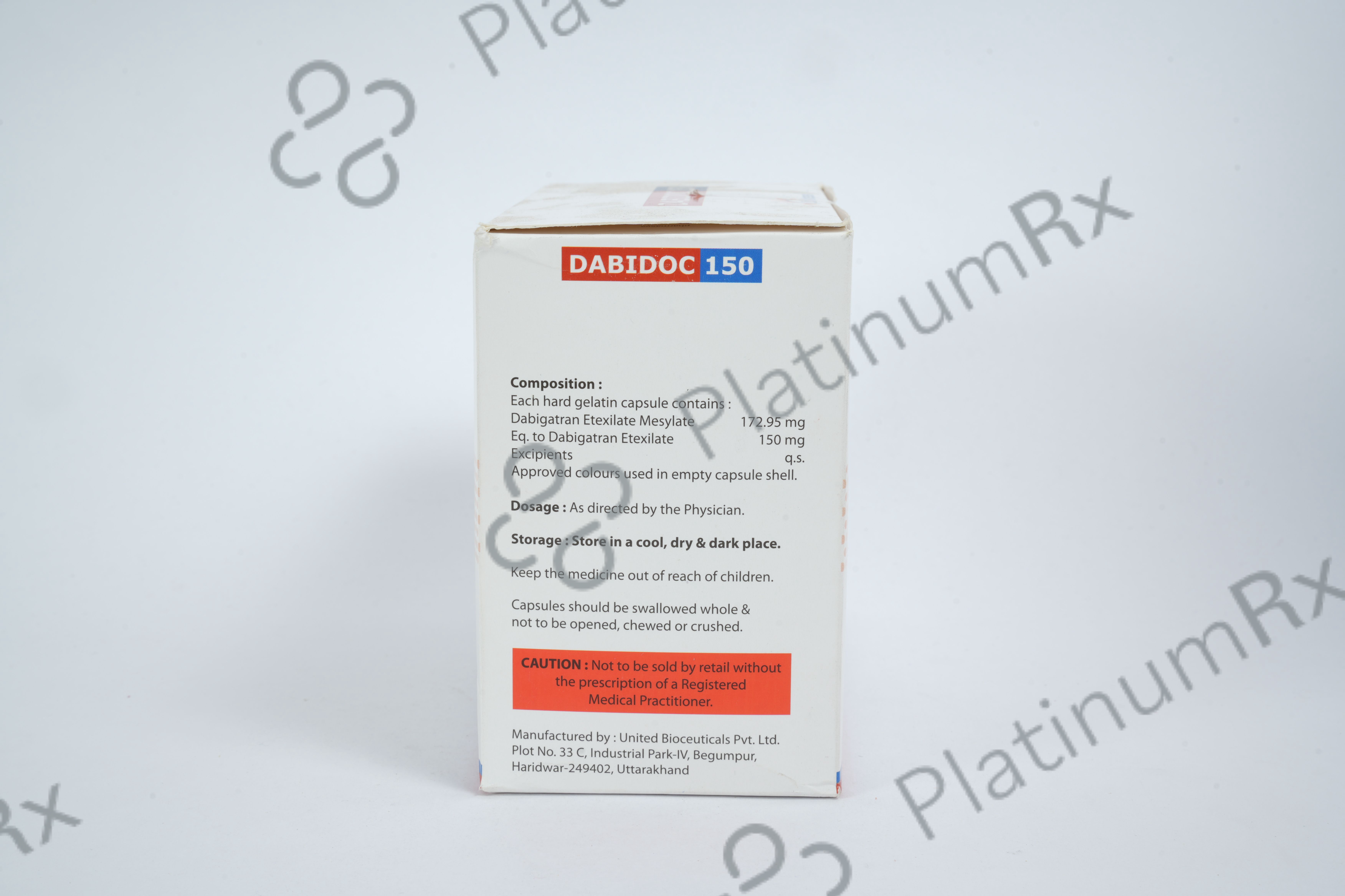Dabidoc 150mg Capsule 10s