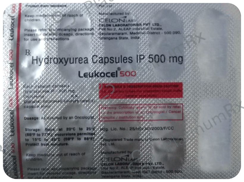 Leukocel 500mg Capsule