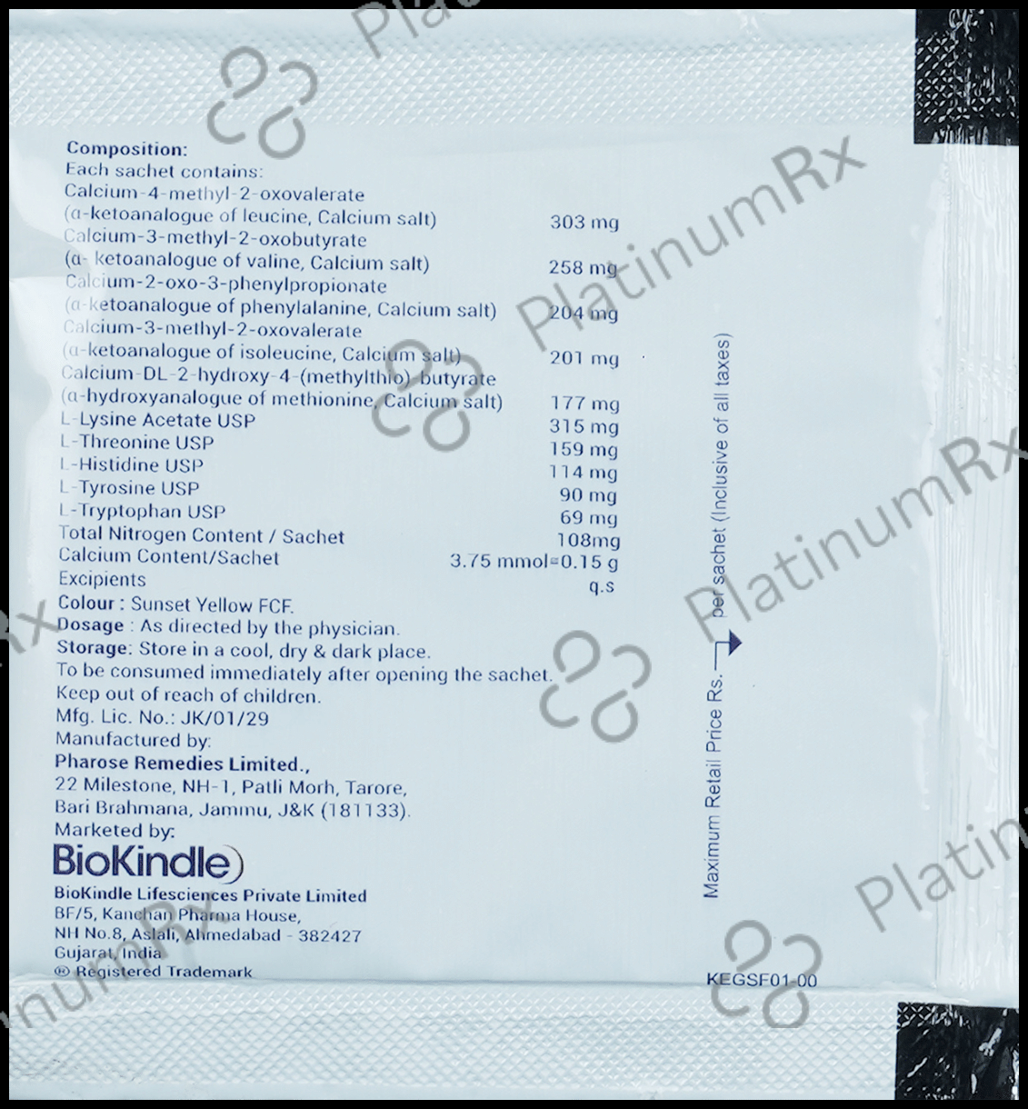 Ketograce Sachet
