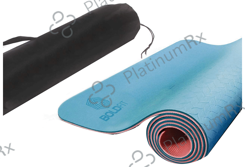 Boldfit Bold Mat Pro Grip Yoga Mat Blue