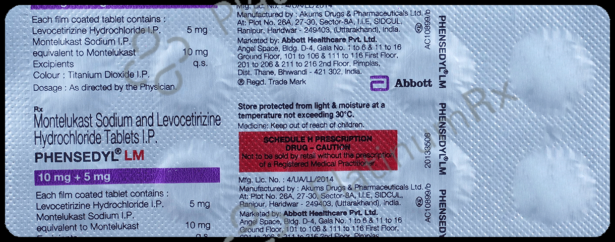Phensedyl LM Tablet