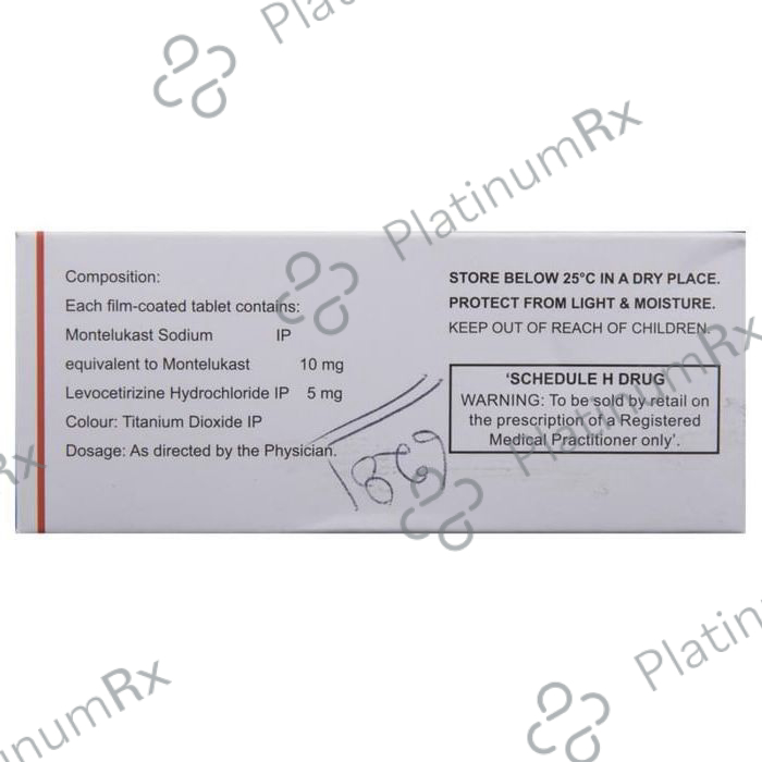 Lasma LC 5/10mg Tablet 10s