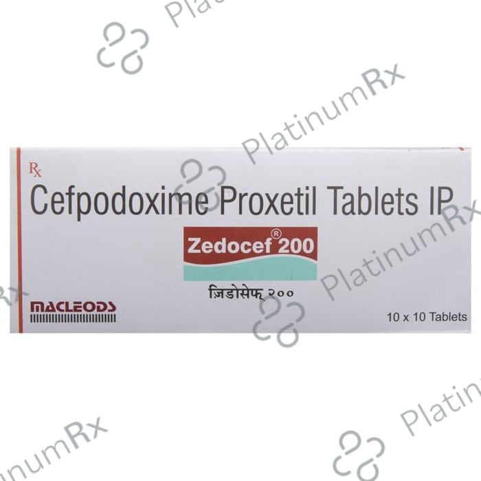 Zedocef 200mg Tablet 10s