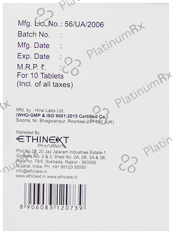 Ethizine 2.5 Tablet MD