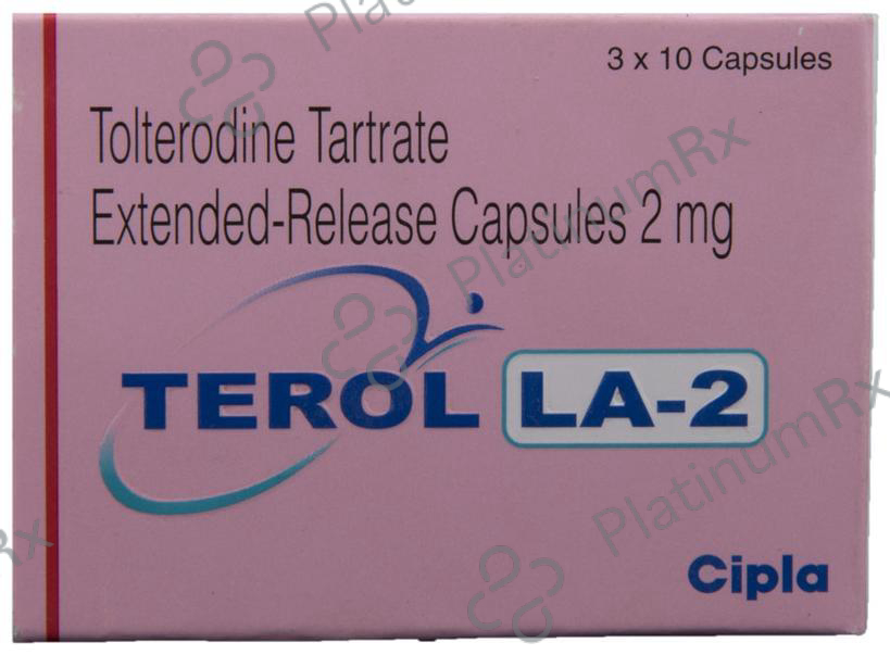 Terol LA 2mg ER Capsule 10s