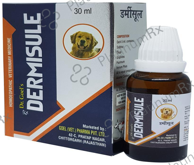 Dr. Goel's Dermisule Drop (For Pets)
