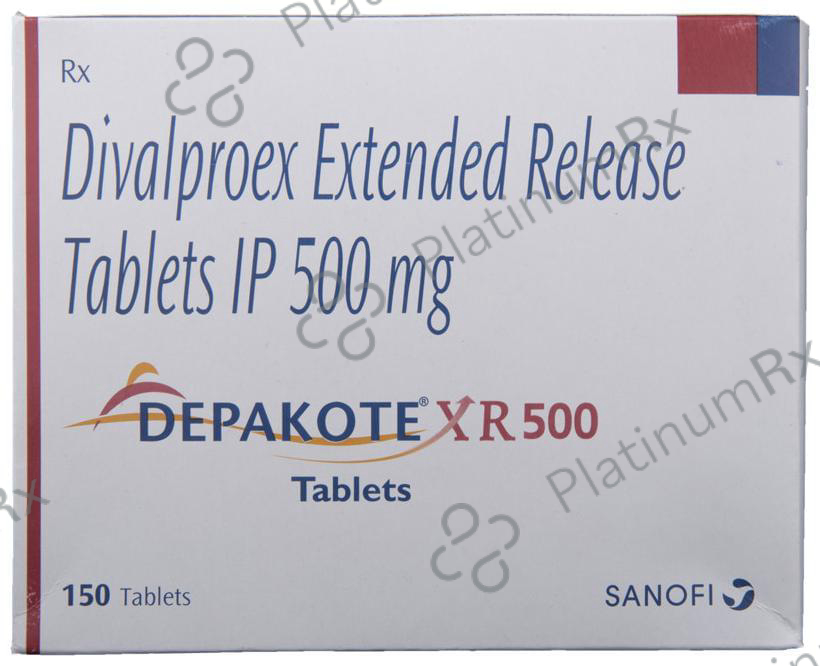 Depakote XR 500mg Tablet 15s
