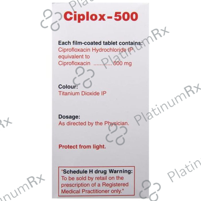 Ciplox 500mg Tablet 10s