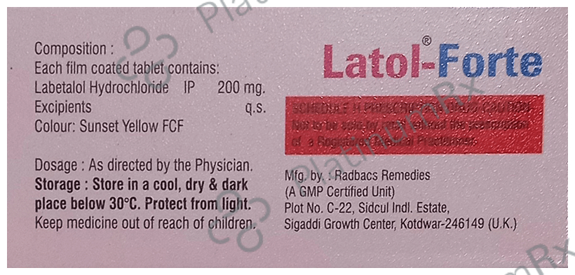 Latol-Forte Tablet