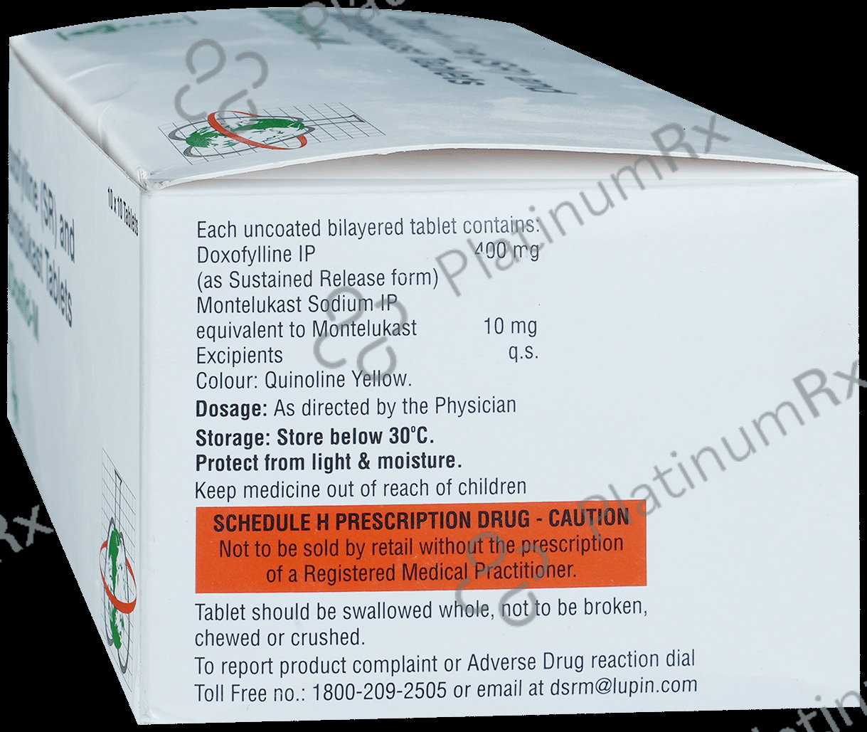 Doxiflo M 400/10mg Tablet SR 10s