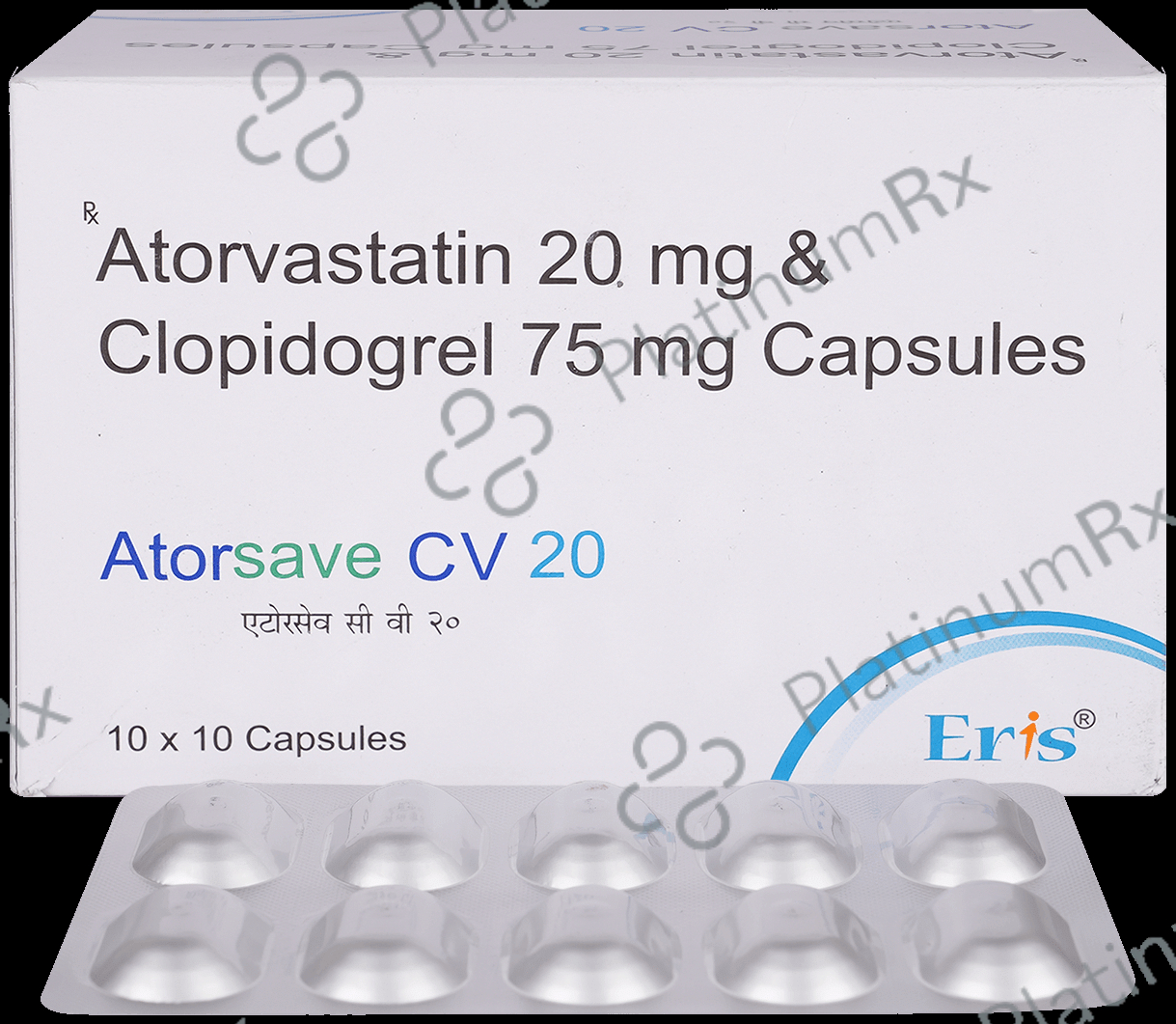 Atorsave CV 20/75mg Capsule 10s