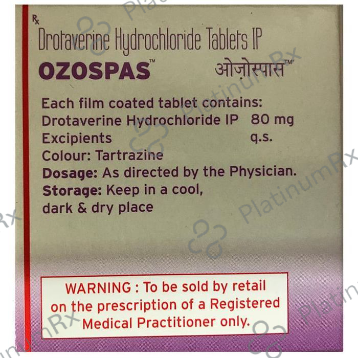 Ozospas Tablet