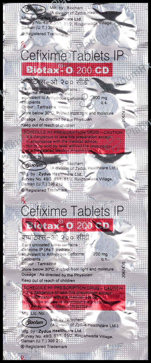 Biotax-O 200 CD Tablet