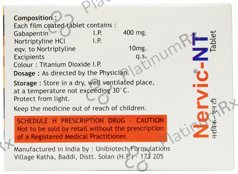 Nervic-NT Tablet