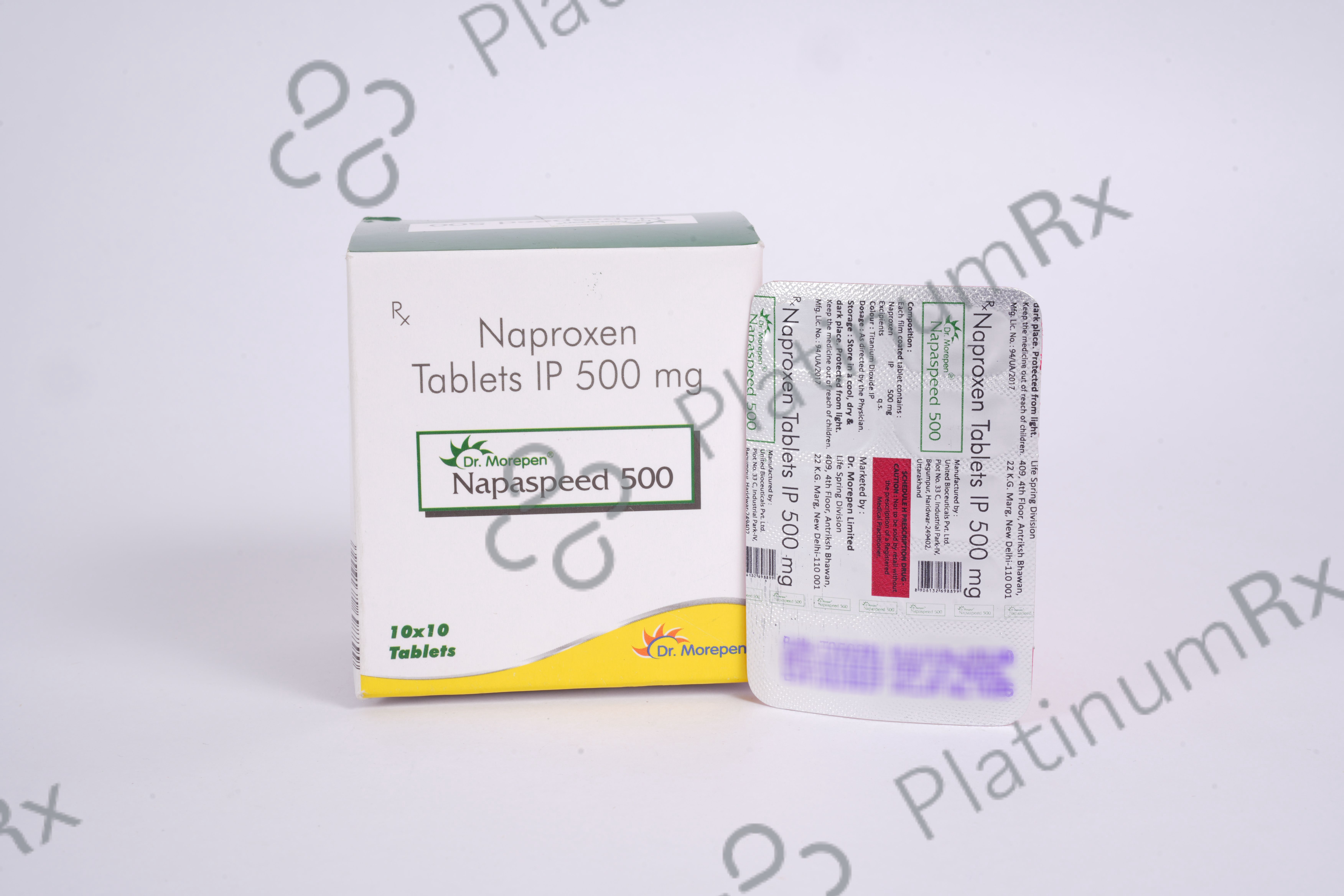 Napaspeed 500mg Tablet 10s