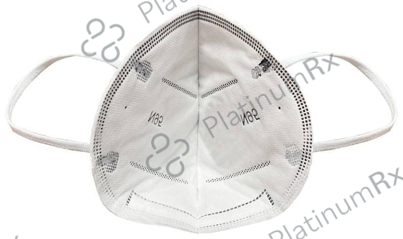 Lioncrown 5-Layer N95 Reusable Face Mask White 5 masks