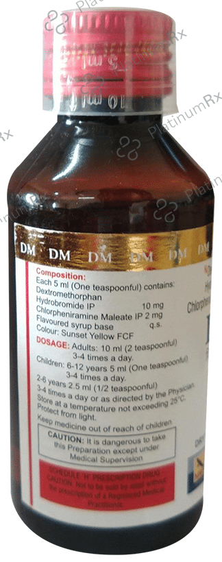 DM Syrup 100 Syrup