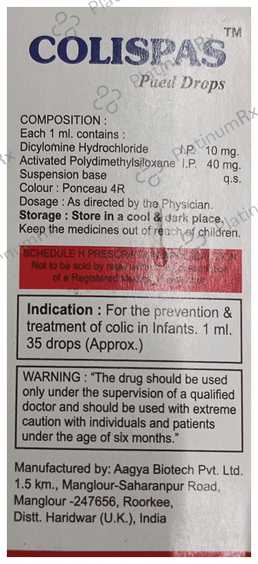 Colispas Paed Oral Drops