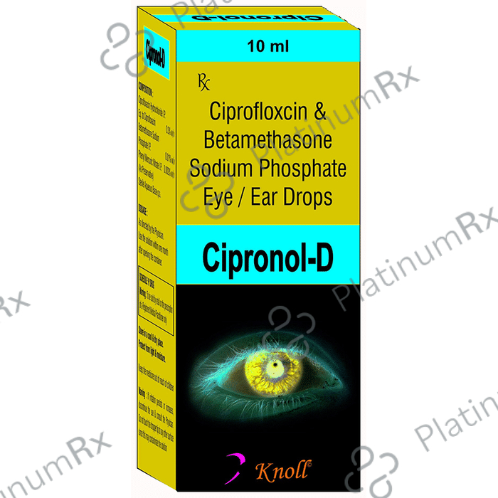 Cipronol D Eye Drop 10ml