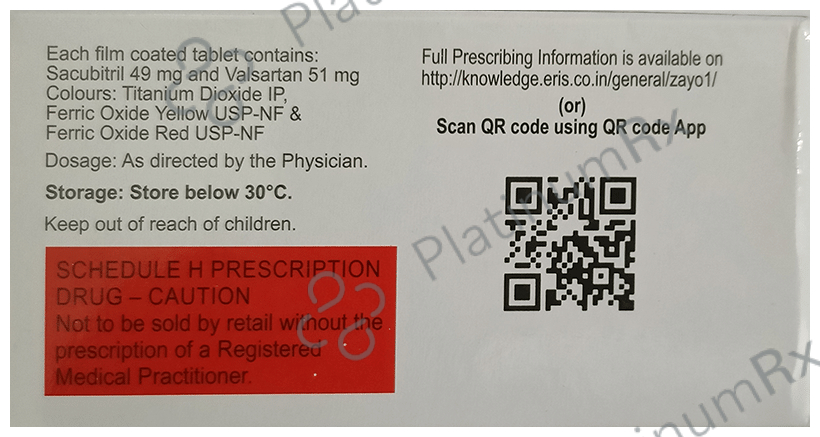 Zayo 100mg Tablet 10s