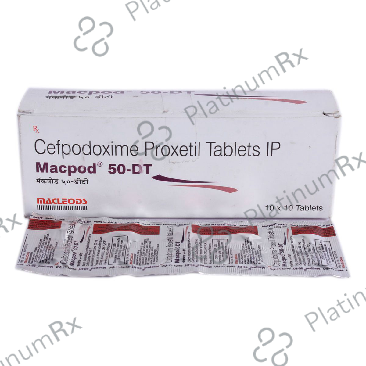 Macpod 50mg Tablet DT 10s