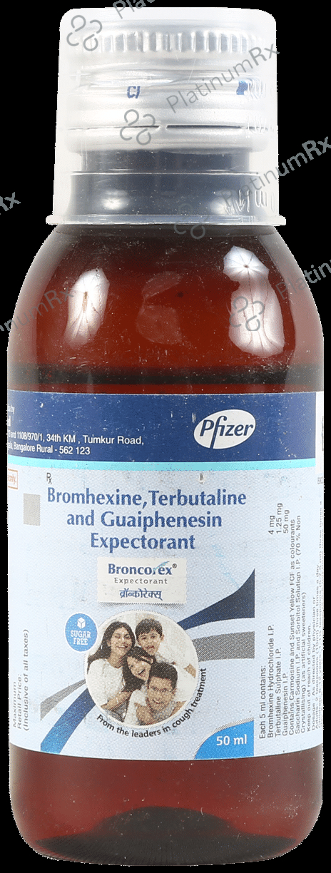 Broncorex Expectorant Syrup 50ml