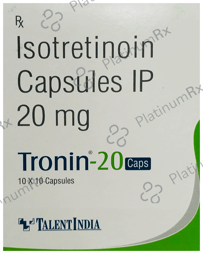 Tronin 20mg Capsule 10s