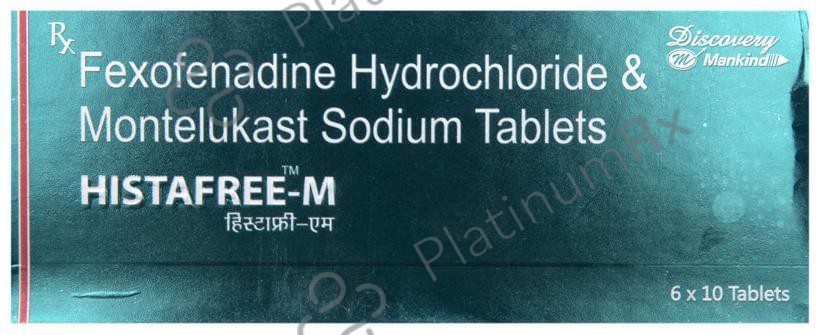 Histafree M 120/10mg Tablet 10s