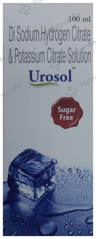 Urosol Syrup Orange Sugar Free