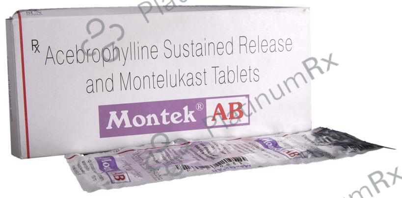 Montek Ab 200/10mg Tablet 10s