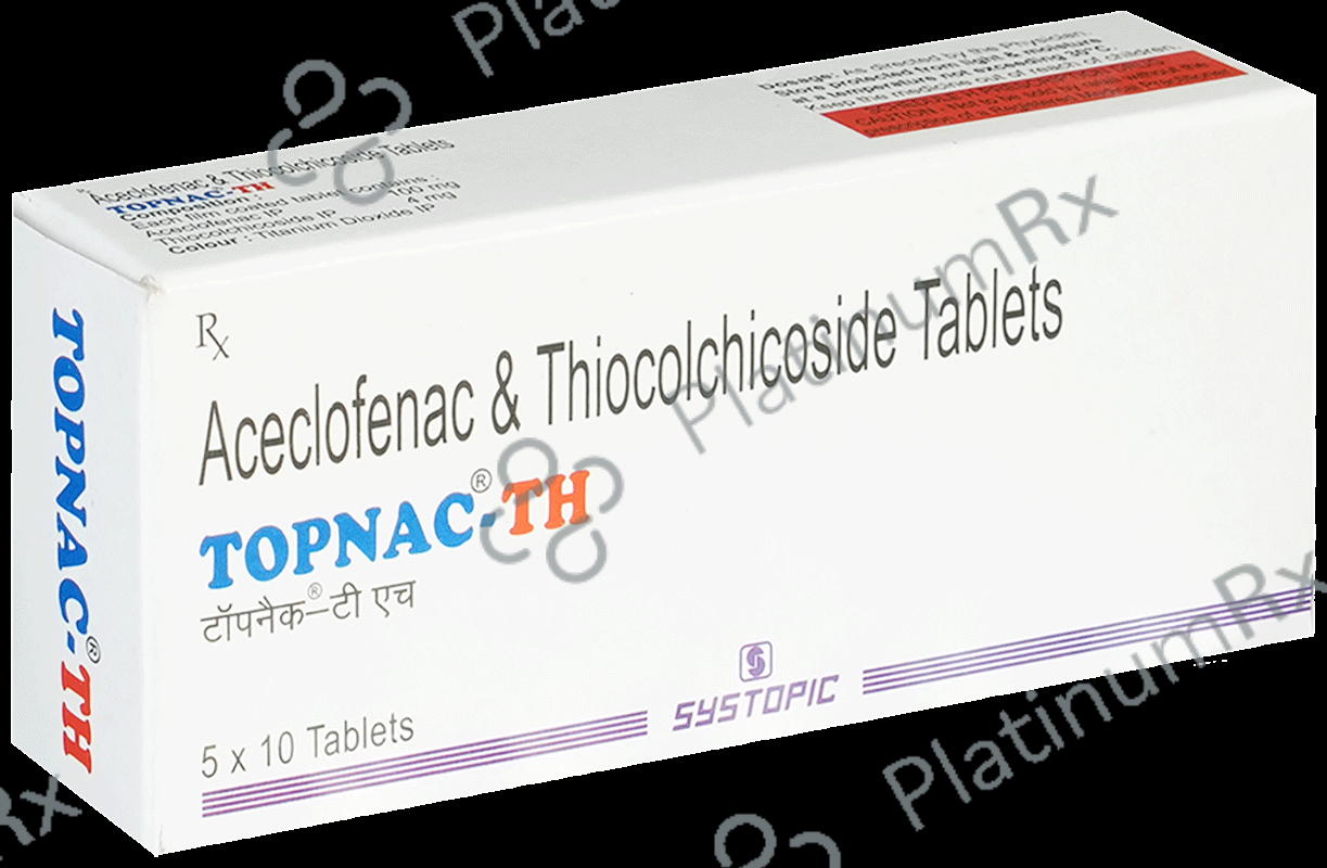 Topnac TH 100/4mg Tablet 10s