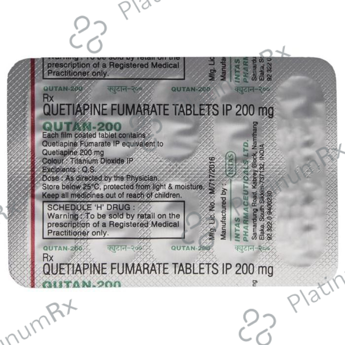 Qutan 200mg Tablet 10s