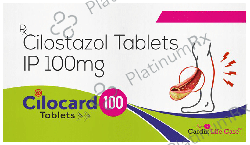 Cilocard 100mg Tablet