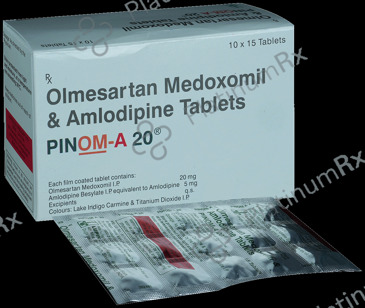 Pinom A 5/20mg Tablet 15s