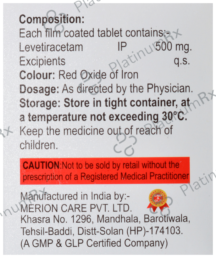 Levirate 500 Tablet