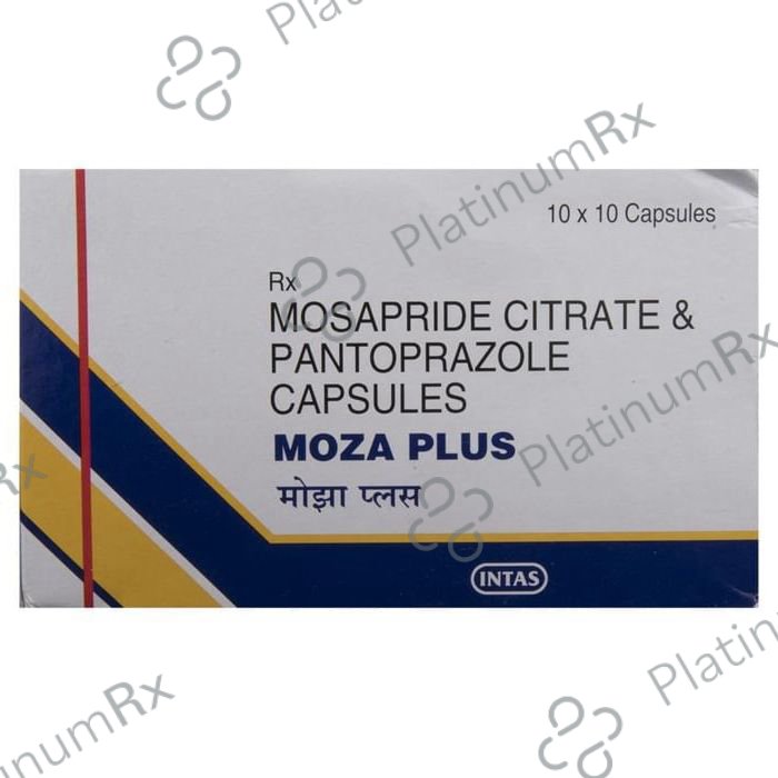Moza Plus 15/40mg Capsule SR 10s