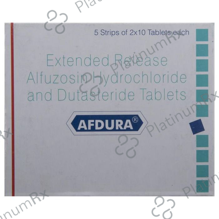 Afdura 10/0.5mg Tablet ER 10s