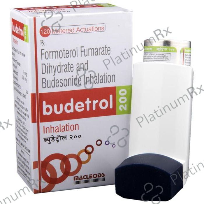 Budetrol 200/6mcg Inhaler 120MDI