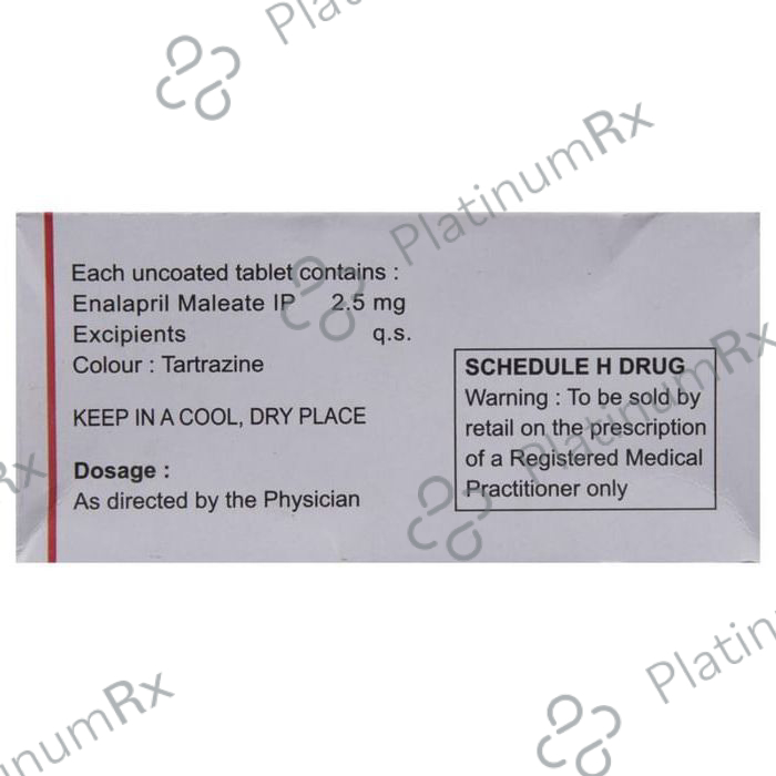 Envas 2.5mg Tablet 15s