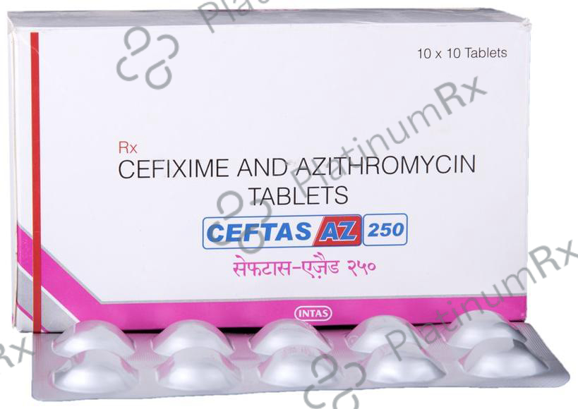 Ceftas AZ 250 Tablet