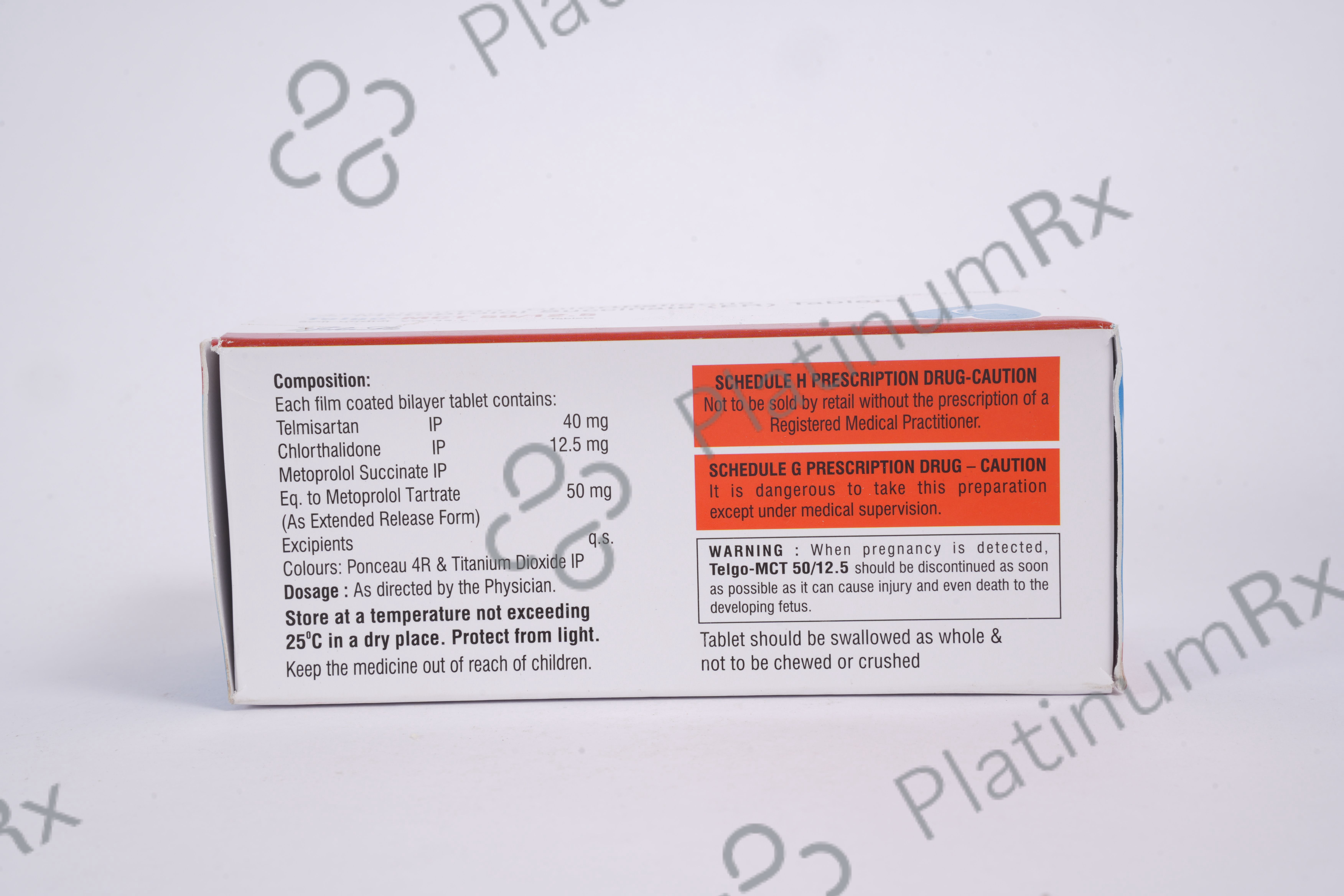 Telgo MCT 50/12.5 Tablet 10s